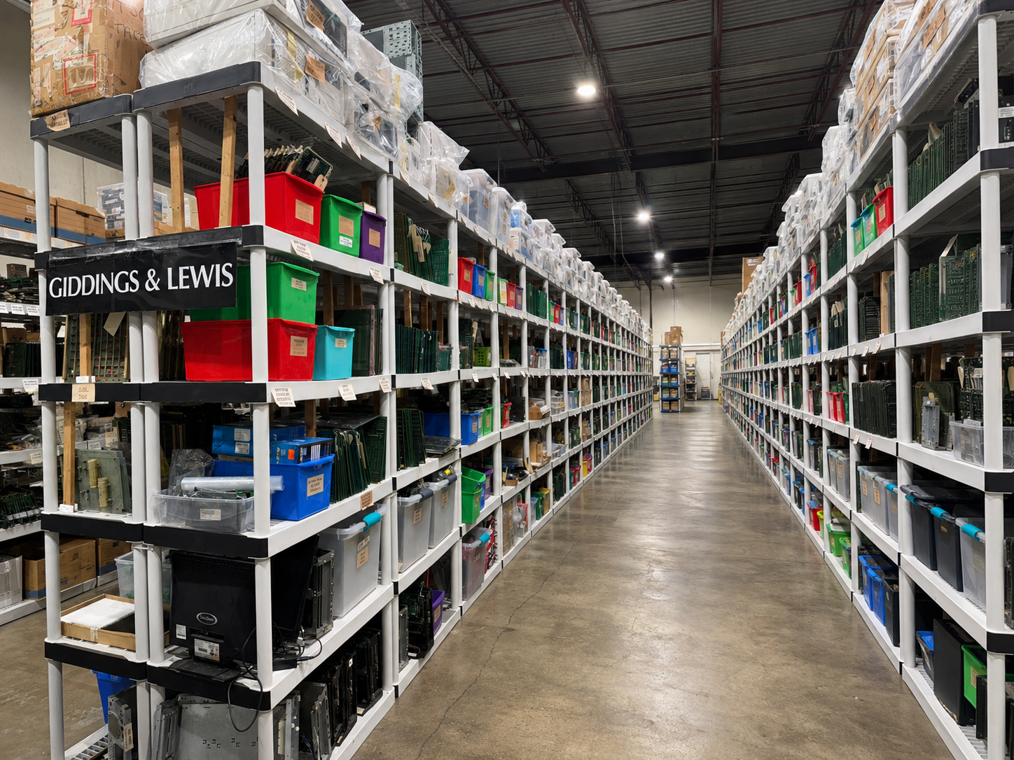 Giddings & Lewis electronics inventory
